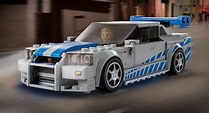 New Lego Speed Champions R34 Nissan GT-R ‘2 Fast 2 Furious’ Comes With ...