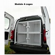 Cage de transport DogBox Pro - module 4 cages pour chiens. Caisses sur ...