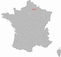 CARTE DE SOISSONS : Situation géographique et population de Soissons ...