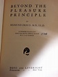 Beyond The Pleasure Principle by Freud, Sigmund: Very Good Hard Cover ...