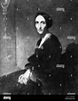 Countess Marie d'Agoult, from portrait by Henri Lehmann (1839 Stock ...