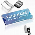 Buy Magnetic Name Tags Kit, Magnetic Badge Holders w/ 3 Strong ...