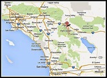 Palm Springs California Map - Map Of The World