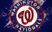 Nacionales de washington, club de béisbol americano, mlb, logo dorado ...