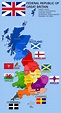United Kingdom : Flags (6.5.19 #britishisles - streetfashion | Map of ...