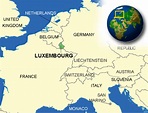 Map of Luxembourg. | - CountryReports