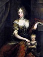 Altesses : Charlotte-Amélie de Hesse-Cassel, reine de Danemark, avec ...