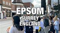 Epsom Town Centre Street View, UK, England 🇬🇧, 4K HDR - YouTube