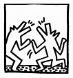 Keith Haring Coloring Pages at GetDrawings | Free download