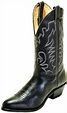 Boulet Western Boots Mens Cowboy Challenger Sporty Black Deertan 6701 ...