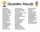 Silly Awards For Kids