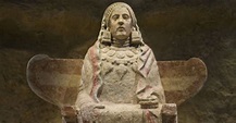 Lady of Baza, famous Iberian sculpture from a style that was developed ...