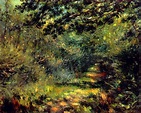 @Paolo1264 Art & Photography — Pierre-Auguste Renoir. Path in the woods ...