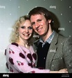 Sandra Dickinson actress February 1981 with husband Peter Davison Stock ...