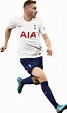 Dejan Kulusevski Tottenham Hotspur football render - FootyRenders