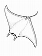 Stingray Coloring Page - Coloring Home