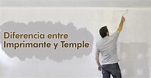 Diferencia entre Imprimante y Temple - Pinturas ANYPSA