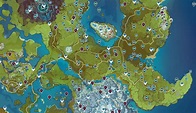 Mapa interativo — Teyvat. O mapa mundial interativo de Teyvat… | by ...