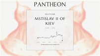 Mstislav II of Kiev Biography - Grand prince of Kiev (died 1170) | Pantheon