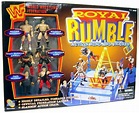WWE Wrestling WWF Playsets Royal Rumble Action Ring and Figures Action ...