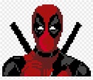 Deadpool - Pixel Art Deadpool, HD Png Download - 1200x980(#5935306 ...