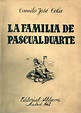 La antigua Biblos: La familia de Pascual Duarte - Camilo José Cela