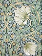 William Morris Pimpernel Floral Design | Art nouveau wallpaper, William ...