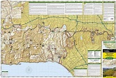 Santa Monica Mountains National Recreation Area Map, California