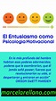 EL ENTUSIASMO COMO PSICOLOGÍA MOTIVACIONAL | Psicologia motivacional ...