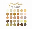 Fearless Color Palette - Etsy