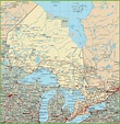 Ontario Road Map - Printable Road Map Of Canada - Printable Maps