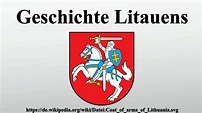 Geschichte Litauens - YouTube