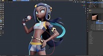 Preview: Sculpt Mode Pose Brush - BlenderNation