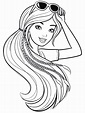 Barbie Free Printable Coloring Pages