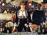 Manet, Edouard (1832-1883) - Le Bar aux Folies-Bergère 1881-2 | Edouard ...