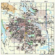 28 Map Of Fort Collins Colorado - Maps Database Source