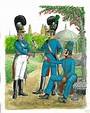 Bavarian Infantry Officers, 1812 By Bruce Bassett-Powell www ...