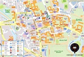 Oxford map - What to see, where to go, what to do, Town centre High ...