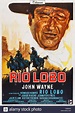 Rio Lobo, Us Poster, John Wayne, 1970 Stock Photo, Royalty Free Image ...
