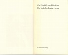 Der bedrohte Friede - heute : Weizsäcker, Carl Friedrich von: Amazon.de ...