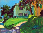 ALONGTIMEALONE | Landscape art, Gabriele münter, Expressionist art