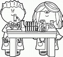 Free Printable Science Lab Coloring Pages, Download Free Printable ...
