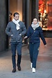 Massimiliano Allegri con la figlia Valentina a passeggio per Milano ...
