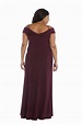 Morgan & Co Long Plus Size Evening Dress 12343WMM - The Dress Outlet