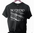 No Trend band t shirt Maryland punk noise too many humans | zee press ...