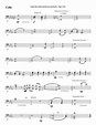 Somewhere Between Heaven And Earth (Choral Anthem SATB) Cello Sheet ...