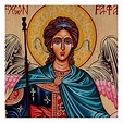 St Raphael the Archangel Icon hand painted 18x14 Romania | online sales ...