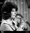 Die deutsche Sängerin Joy Fleming, Deutschland 1970er Jahre. Deutsche ...