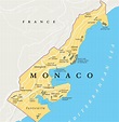 Map of Monaco: offline map and detailed map of Monaco city
