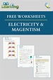 Magnetism and Electricity Worksheets | K5 Learning